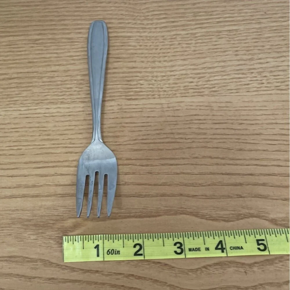 Vtg Oneida Satin Bristol Everdale Salad Dessert Fork Dinner Knife Flatware Set